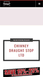 Mobile Screenshot of chimneydraughtstop.ie